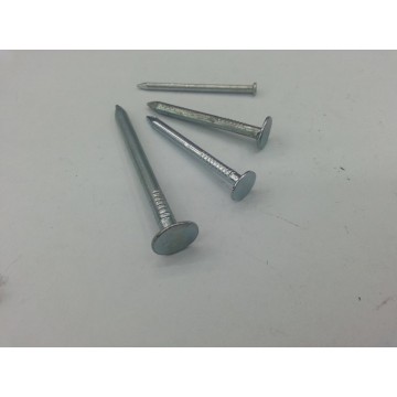 45 # clavos de hormigón de vástago trenzado galvanizado