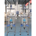 Continous Stirring Glass Reactor 1-200L