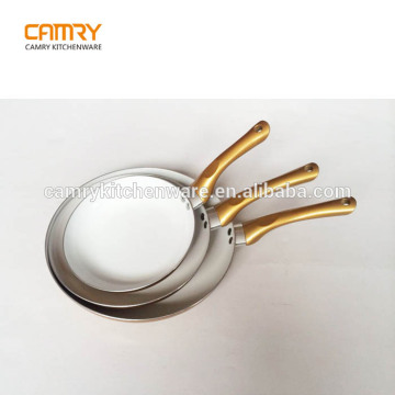 3PCS Aluminum ceramic fry pan set