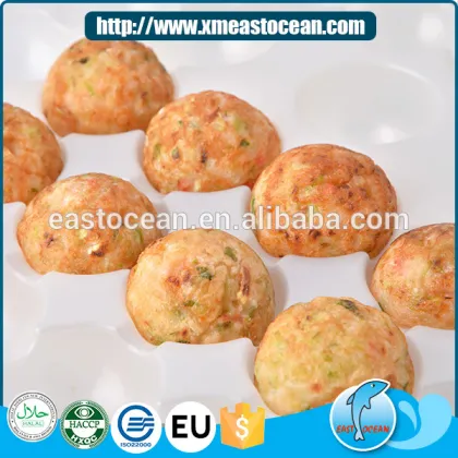 Delicious Japanese cuisine octopus frozen takoyaki