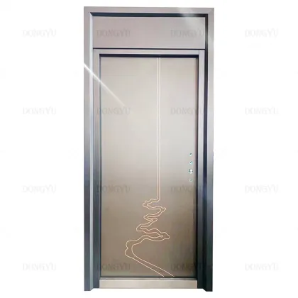Mozambique Shock-resistant Fire Security Steel Door