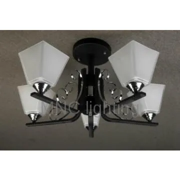5L glass shade ceiling lights