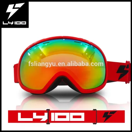 Ski Goggles For Snowmobile Snowboarding Cycling Superior Protective Snow Glasses With UV custom ski goggles