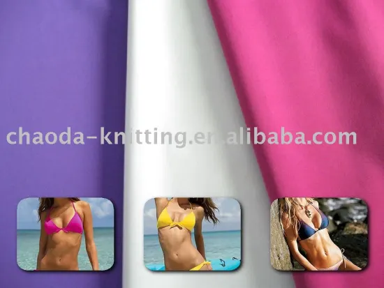 warp knitting fabric/knitted fabric/nylon spandex swimwear fabric