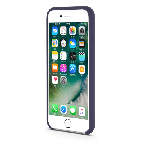 Cute soft touch liquid silicone iphone7 plus case