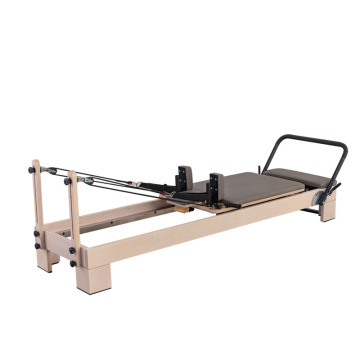 High Quality Pilates Reformer Bed - Maple Wooden Fitness Equipment