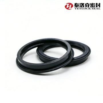 Pengedap Hidraulik Hitam Berprestasi Tinggi Tahan Lama