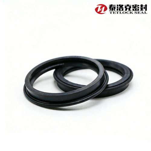 Pengedap Hidraulik Hitam Berprestasi Tinggi Tahan Lama