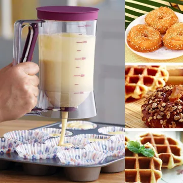 baking DIY cupcake pancake batter dispenser for kitchen tool