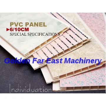 PVC ceiling panel extrusion line GOLDEN FAR EAST machinery