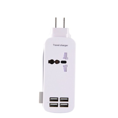 US Plug Travel Charger 4usb-poorten