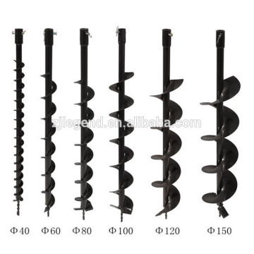 Earth auger drill bits for gasoline machine