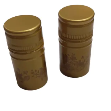 30x60 Aluminum closures screw bottle caps