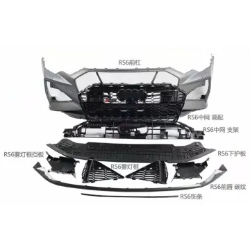 Factory Price Car Bumper Kit for Audi A6 to RS6 2019-2022
