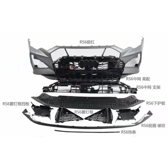Factory Price Car Bumper Kit for Audi A6 to RS6 2019-2022
