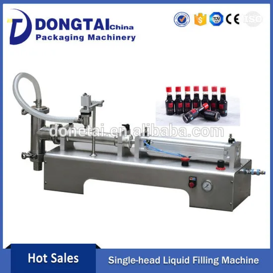 Semi-automatic mini vial filling machine