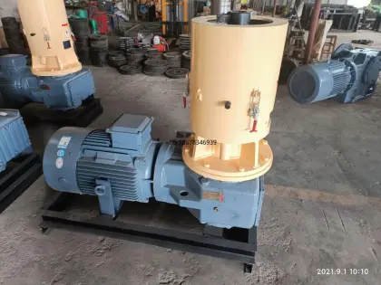 portable wood pellet machine