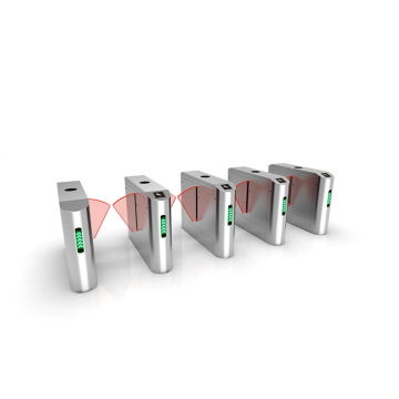 Hot Selling Security Solutions: RFID Card Reader, Automatic Flap Barrier, Turnstile Gate, and One-Motor Wing Gate