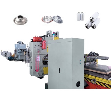 Automatic Spray Tin Can Lid Production Line