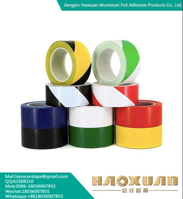 نوارهای هشدار دهنده چسب پی وی سی