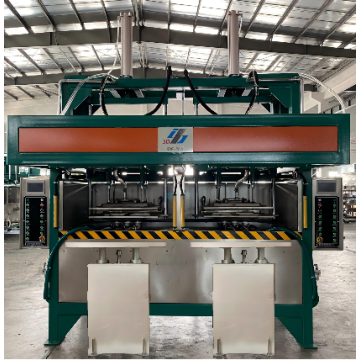 Automatic double-cylinder double-station forming machine