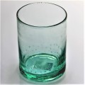 Gröna bubblor återvunnen sublimering kristall whisky glas