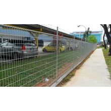 Esgrima de malha com design de rolo para segurança