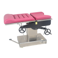 Manual gynecological examination bed