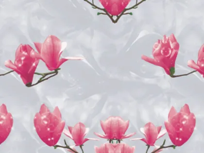 Red plum blossom 16-0153