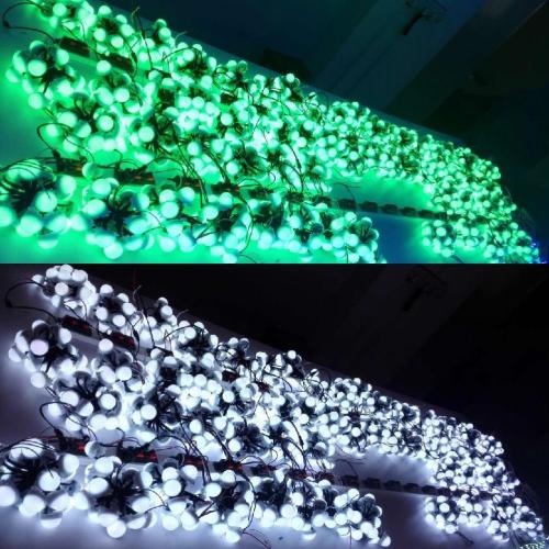 String Lampu Titik LED Bulat Bentuk RGB
