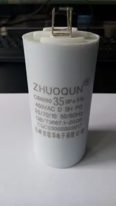 4 pins CBB60 capacitors polypropylene film capacitors water pump capacitors