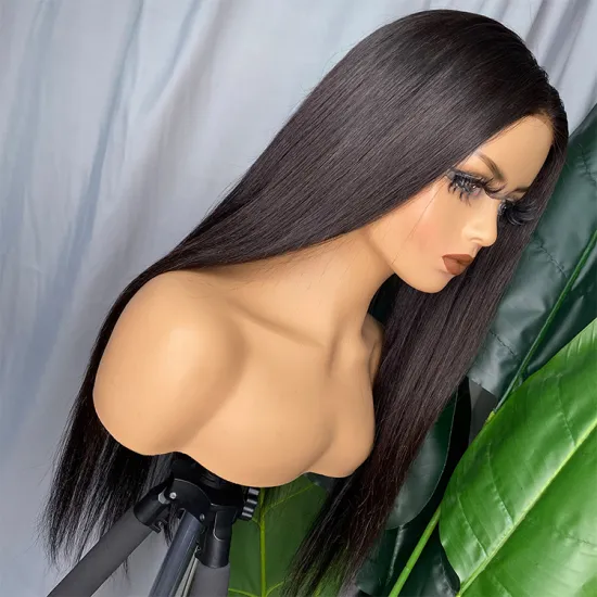 Straight Virgin Lace Front Human Hair Wigs by Human Hair Vendor