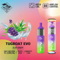 Tugboat Evo 4500 Puffs Purple Rain Tugboatvape