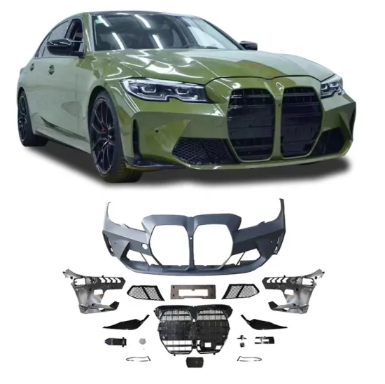 BMW 3 Series G20 G28 M3 Style Front Bumper Kit for G80 M3 Upgrade