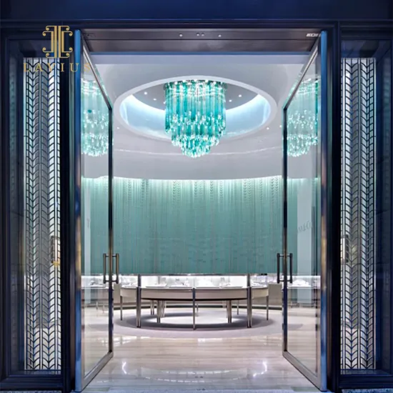 Royal blue creative chandelier Brand new crystal custom hotel villa chandelier