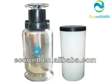 Residential water softener manual