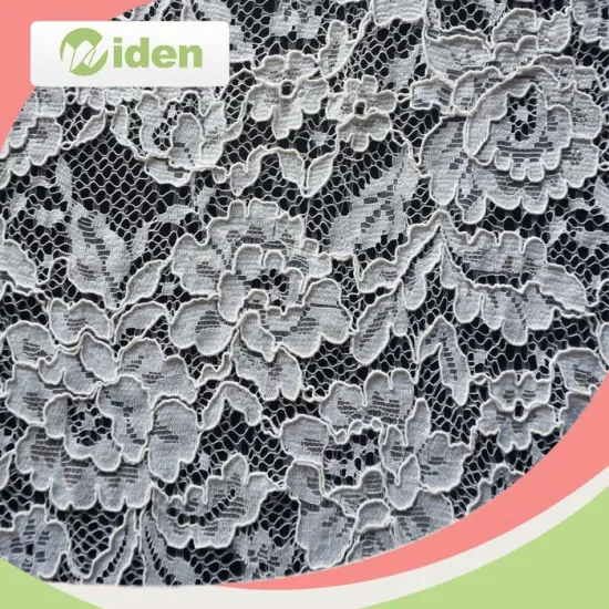 swiss voile embroidery nylon lace fabric