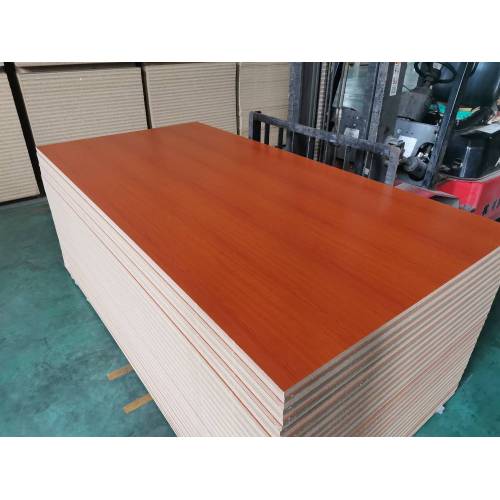 15mm Laminated Wood Grain Color Furniture MDF Board