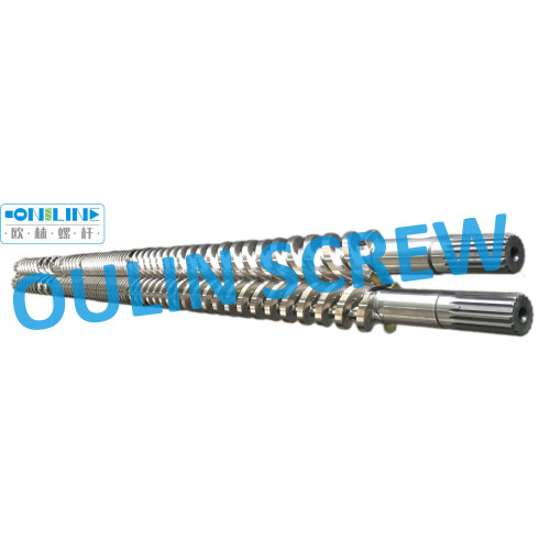 Weber Twin Parallel Screw and Barrel for PVC Pipe