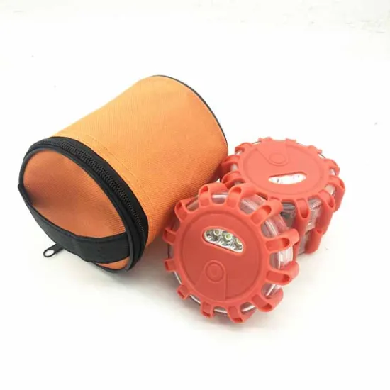 3 Pack LED Road Flares with LED flashlight