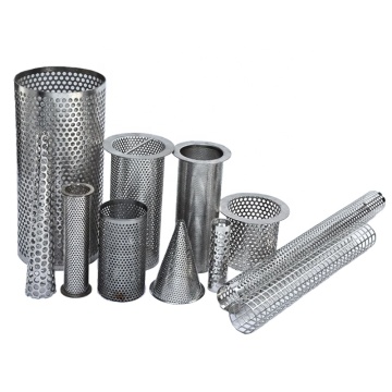 High Quality 304 316 Stainless Steel Perforated Pipe Hole Punching Circular Duct
