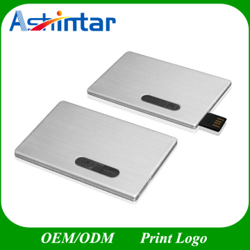 USB3.0 Sliding Aluminum Credit Card USB Flash Drive