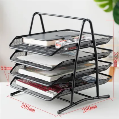 Office file wire mesh file storage file holder