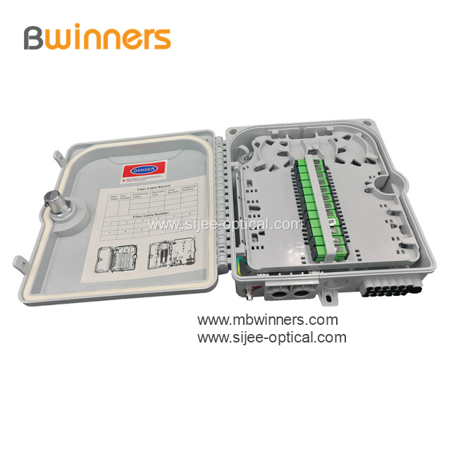 12 Port Fiber Optic Termination Access Terminal Box