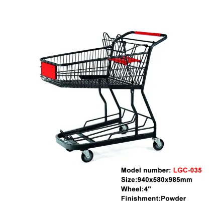 Heavy Duty Steel Shopping Mall Cart Trolley
