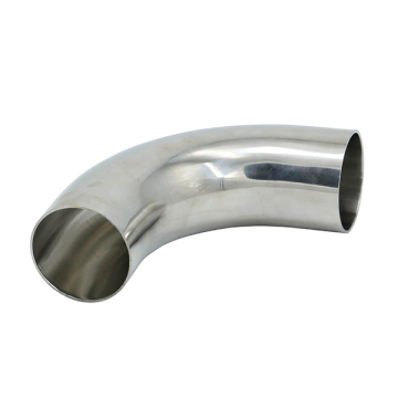 1-1/2\" BPE TP316L Food Grade 90 Degree Butt-Weld Bend Elbow