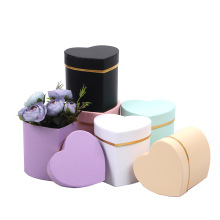 Wholesale Luxury Heart Flower Box Customize