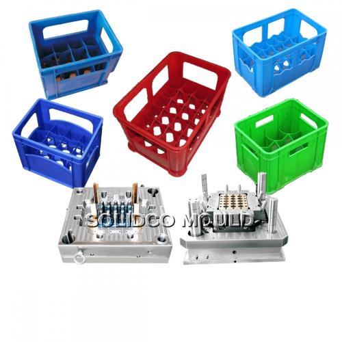 Bread Milk Bottles Crate Plastic Injection Mould