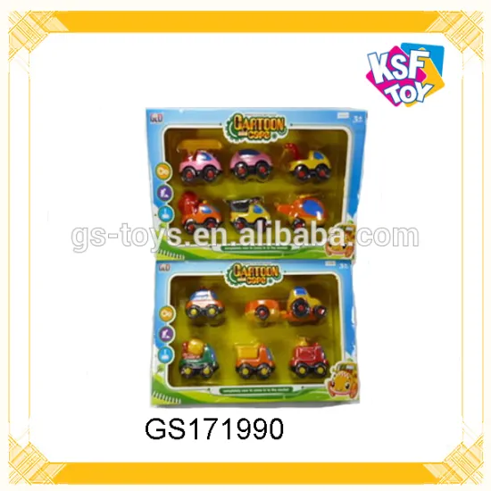 Plastic Friction For Kids Cartoon Car Toy