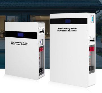 Wall-Mounted LiFePO4 Battery with Smart BMS for Solar Energy Storage Systems